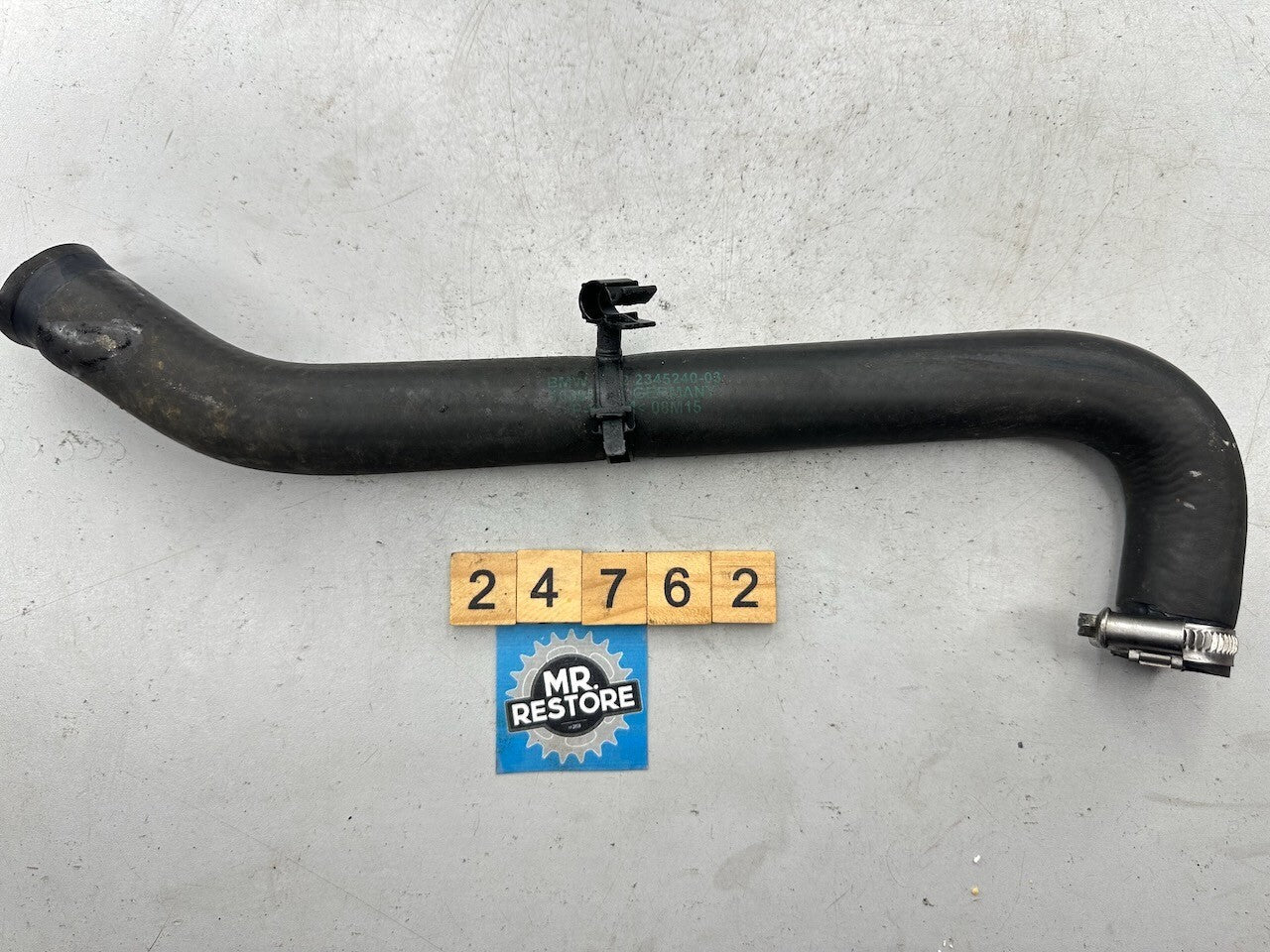 BMW G650GS 2008-16 F650GS 1999-07 OEM Radiator Coolant Return Hose 17122345240