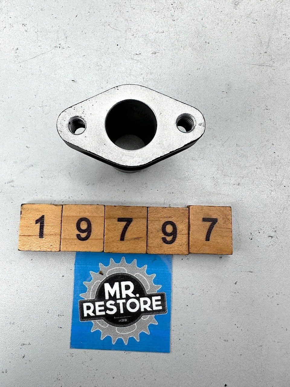 Yamaha RD250LC RD350LC RZ250 RZ350 Coolant Hose Joint - Repainted