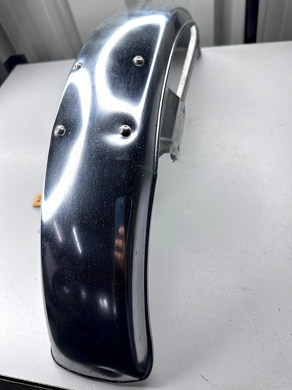 Kawasaki KZ LTD250 1984 OEM Front Fender Mudguard & Stays