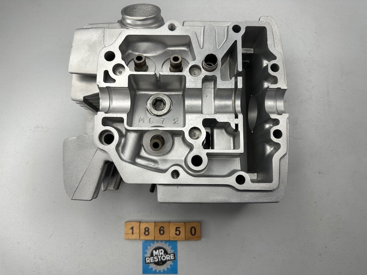 Honda XLV750R Cylinder Head MG7 2 - Vapour Blasted