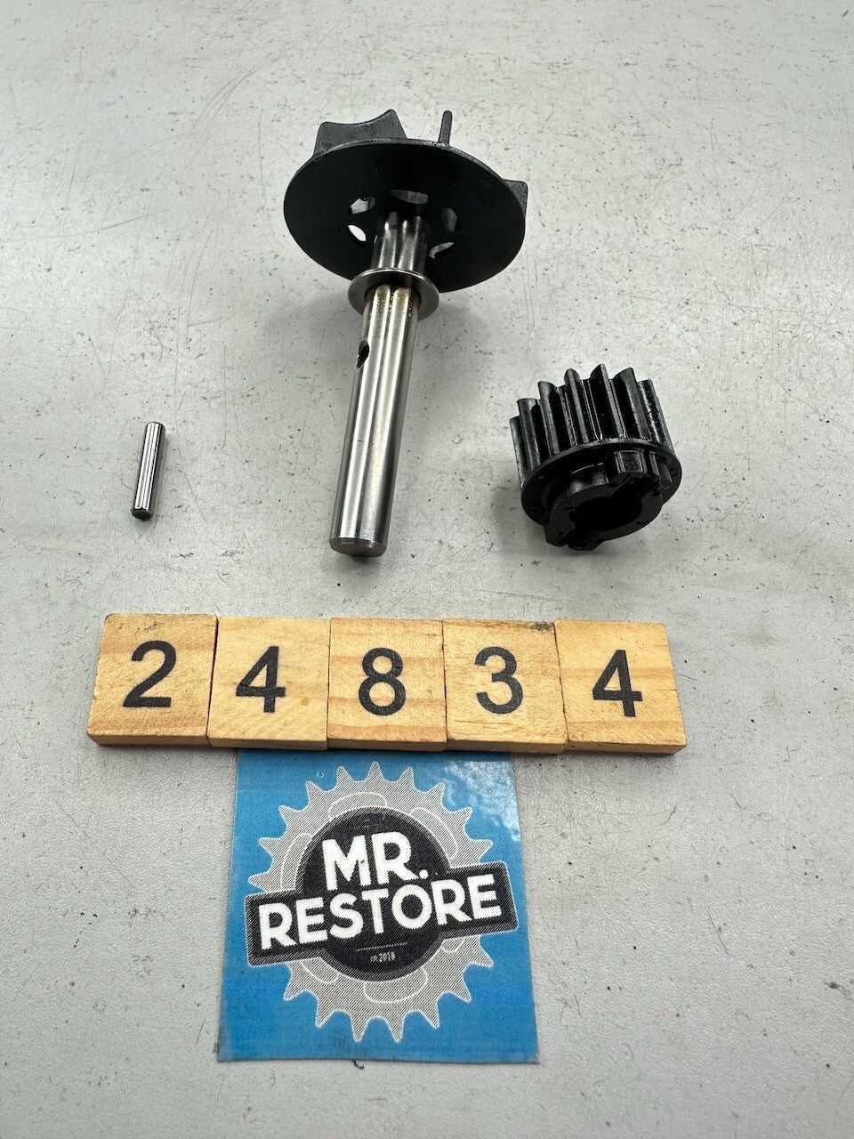 BMW G650GS '08-16' Water Pump Impeller Shaft Set & Pinion
