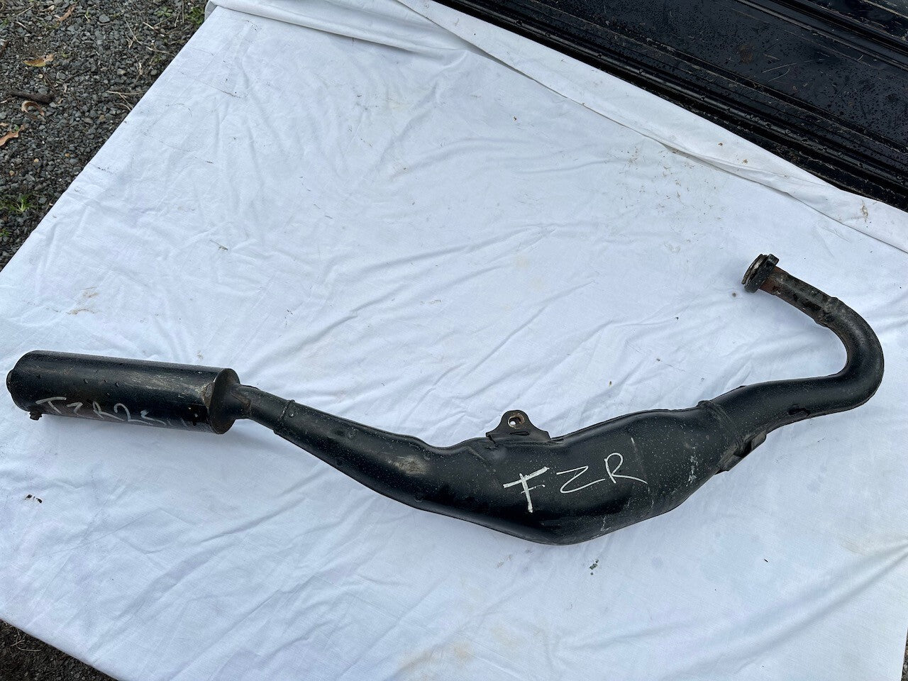 Yamaha TZR250 1KT 2MA OEM Right Hand Exhaust Pipe