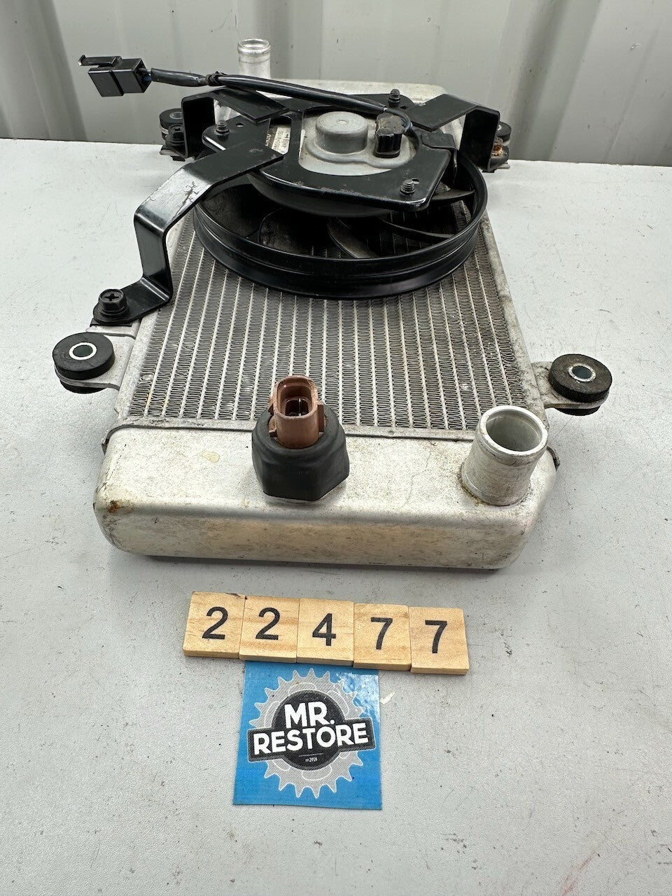 Kawasaki EX250 Ninja 250 2008-12 Radiator & Fan 39061-0122  59502-0034