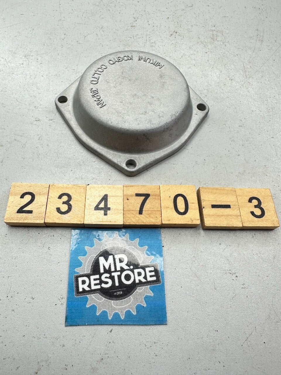 Suzuki GSX1100 ET EX '80-81' Mikuni Carburettor Lid Cover Top