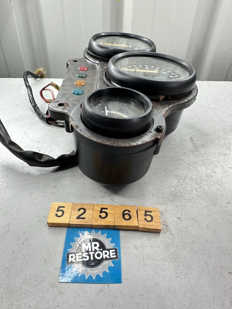 Yamaha FZR250 2KR KMH Meters Dashboard & Harness