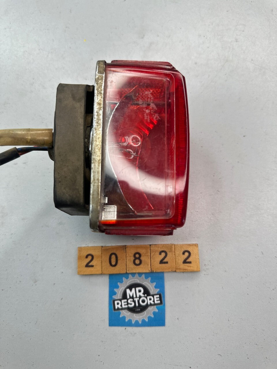 Kawasaki Z250 KZ250 Taillight Rear Light & Rubber Mount (tested) 23025-1033