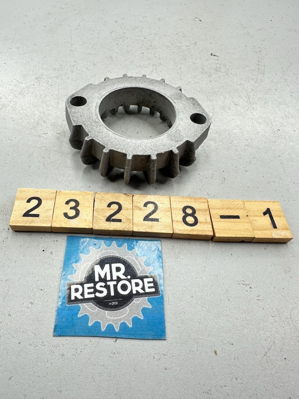 Laverda 1200 1000 OEM Alloy Exhaust Ring Nut Flange Joint Clamp 30620110