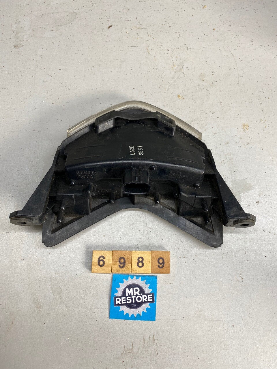 Kawasaki ZX636 LED Tail Light Assy OEM Stanley 23025-0014 (cracked but working)